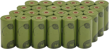 Dog Poop Bags 540 Count, Unscented Thick Waste Bags with Dispenser, 100% Leak-Proof Doggie Bag Refill Rolls